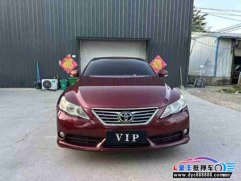 12年丰田锐志轿车抵押车出售