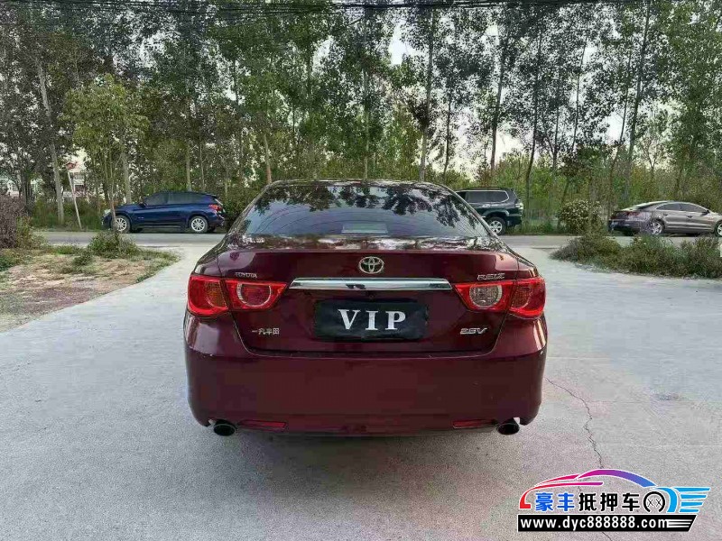 12年丰田锐志轿车抵押车出售