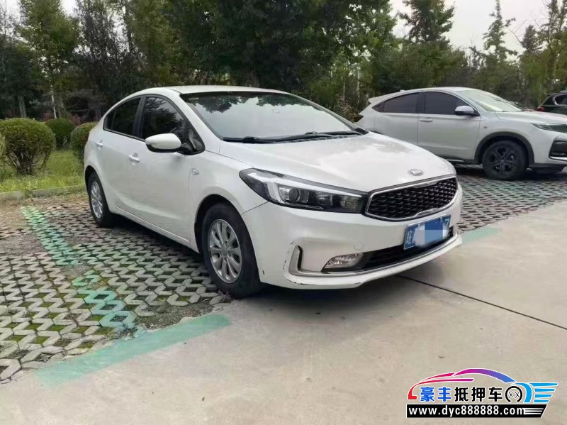 18年起亚K3轿车抵押车出售