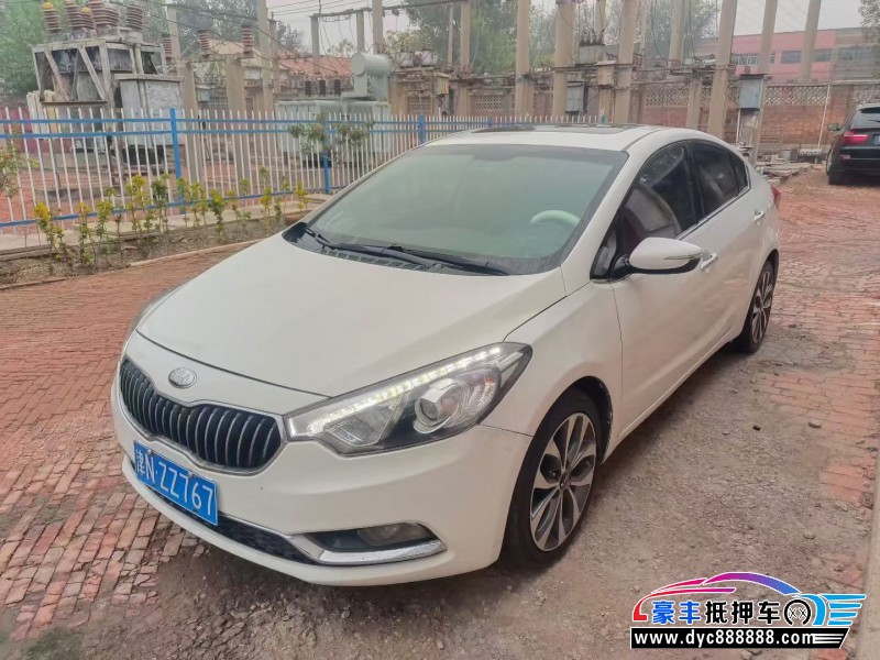 13年起亚K3轿车抵押车出售