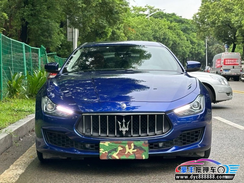 19年玛莎拉蒂Ghibli轿车抵押车出售