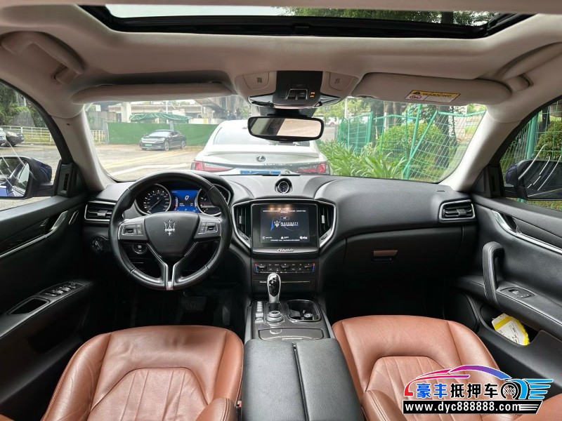 19年玛莎拉蒂Ghibli轿车抵押车出售