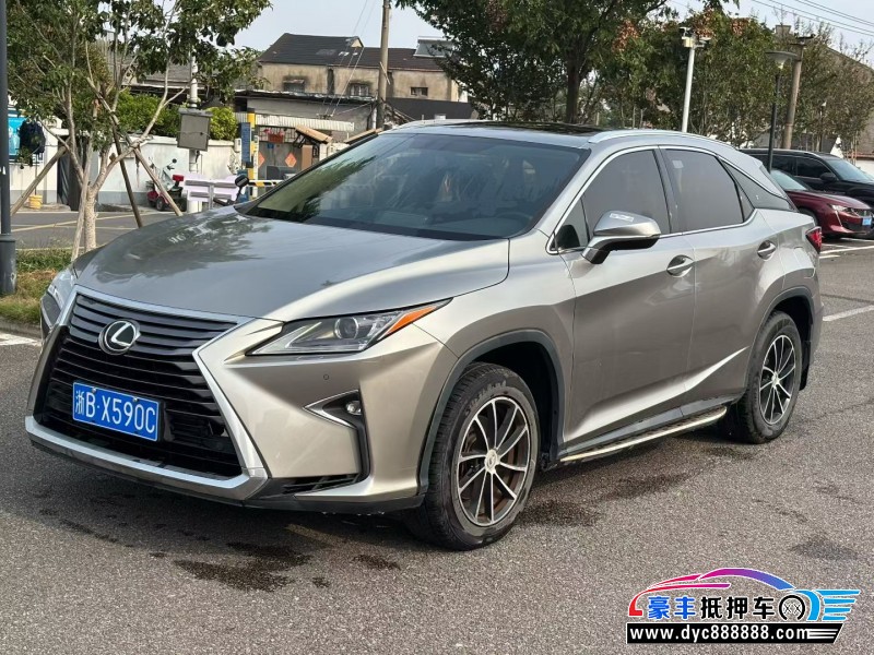 17年雷克萨斯RX轿车抵押车出售