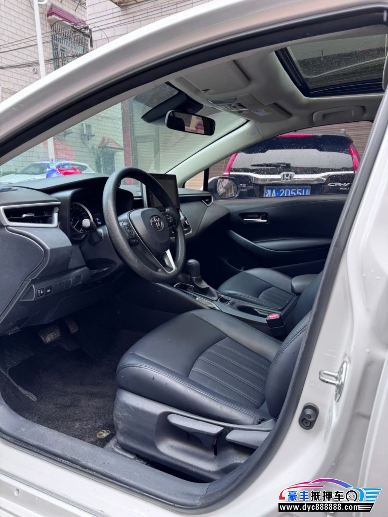 22年丰田卡罗拉轿车抵押车出售