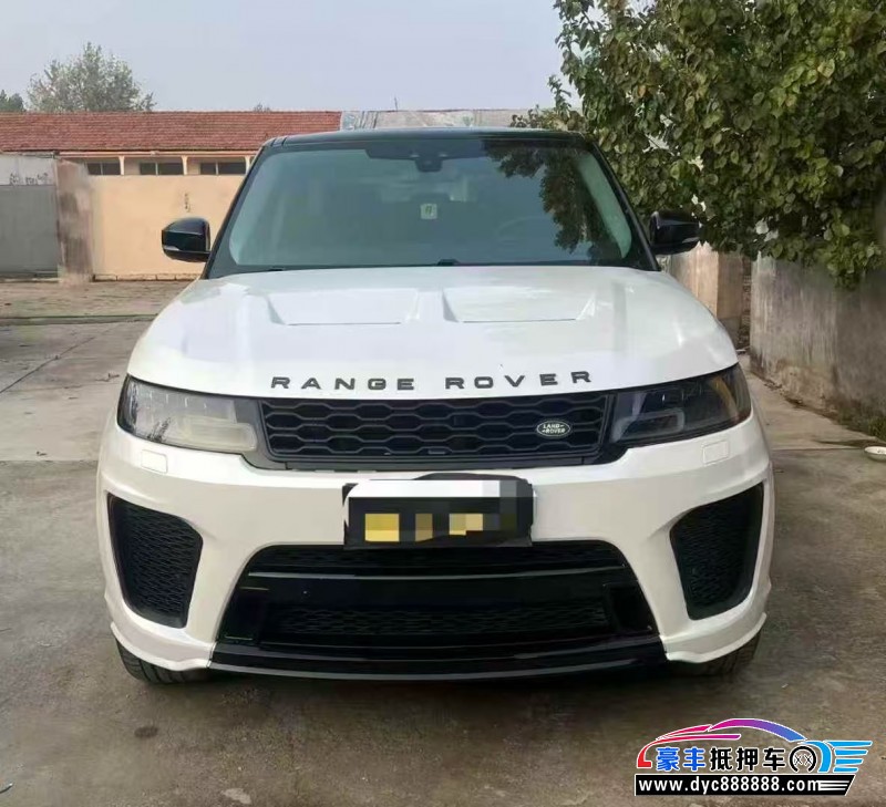 18年路虎揽胜运动SUV抵押车出售