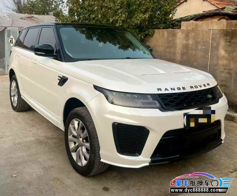 18年路虎揽胜运动SUV抵押车出售