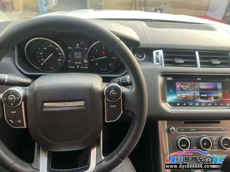 18年路虎揽胜运动SUV抵押车出售