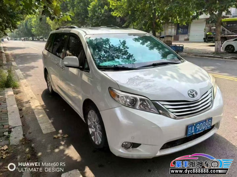 13年丰田塞纳MPV抵押车出售