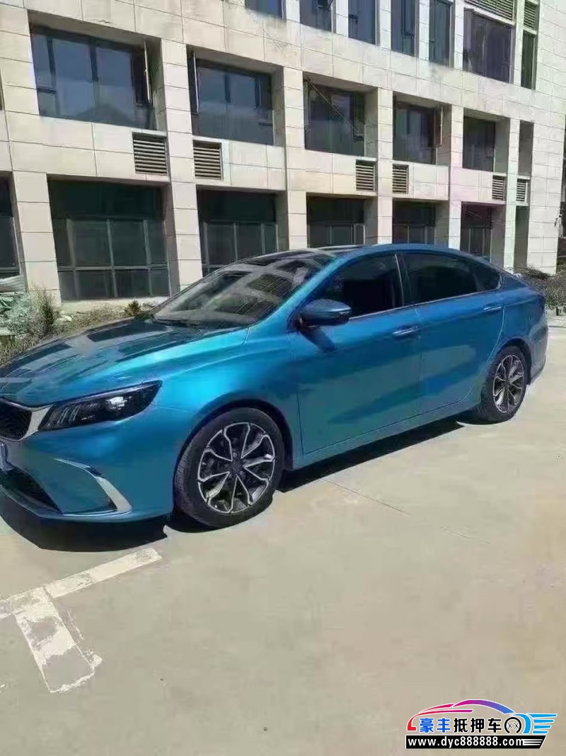 21年吉利缤瑞轿车抵押车出售