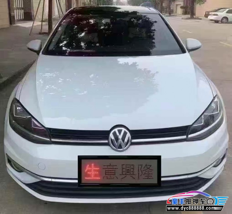 抵押车出售20年大众高尔夫轿车