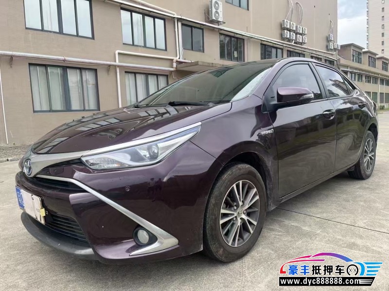 16年丰田雷凌轿车抵押车出售