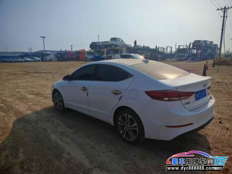 19年现代朗动轿车抵押车出售