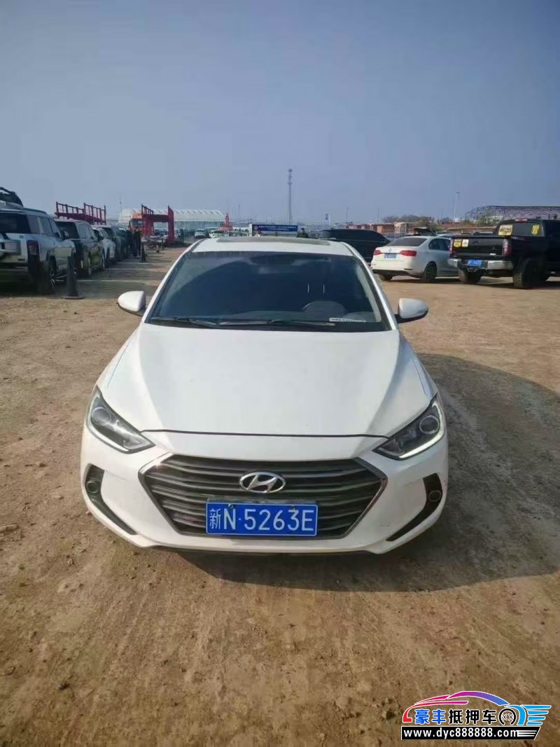 19年现代朗动轿车抵押车出售