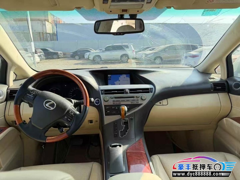 12年雷克萨斯RXSUV抵押车出售