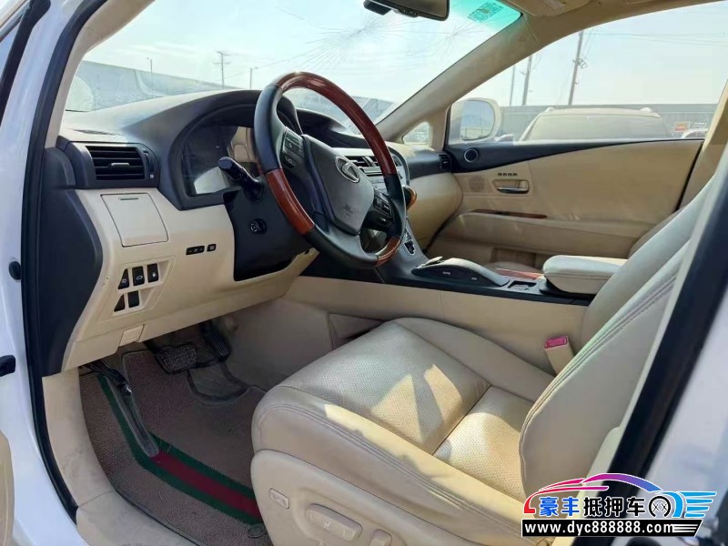 12年雷克萨斯RXSUV抵押车出售