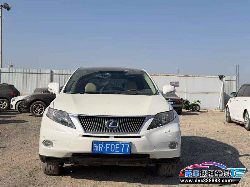 12年雷克萨斯RXSUV抵押车出售