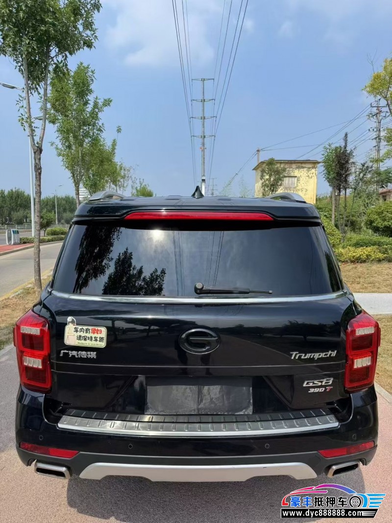 19年传祺GS8轿车抵押车出售