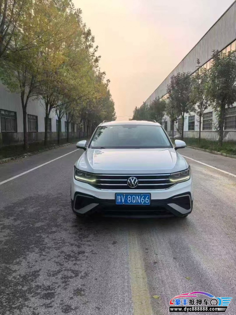 22年大众途观L轿车抵押车出售