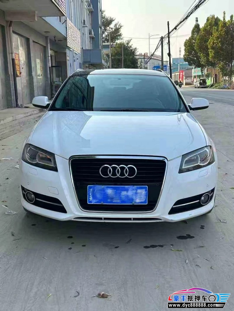 12年奥迪A3轿车抵押车出售