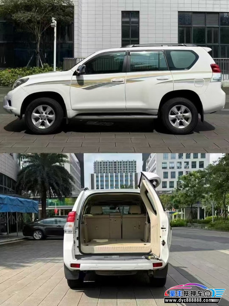 12年丰田普拉多（霸道）轿车抵押车出售