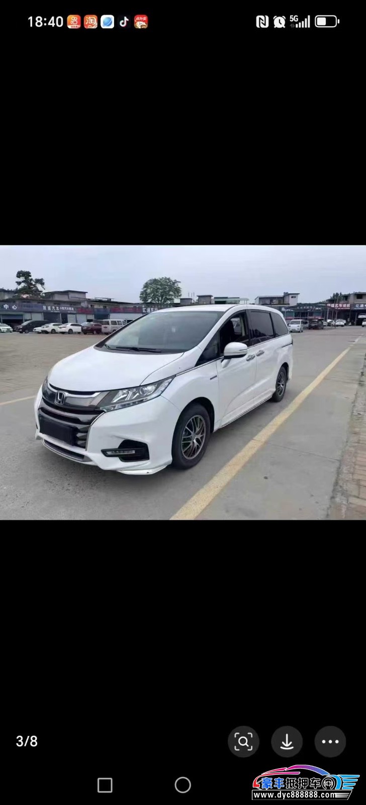 21年本田奥德赛轿车抵押车出售