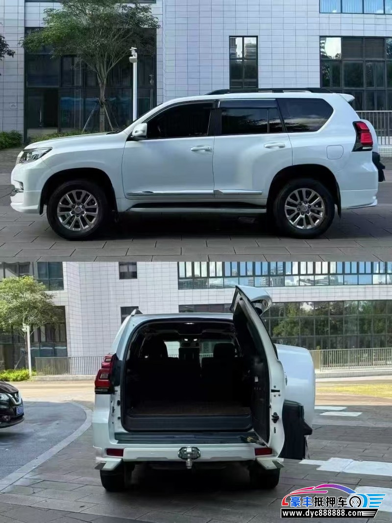 18年丰田普拉多（霸道）轿车抵押车出售