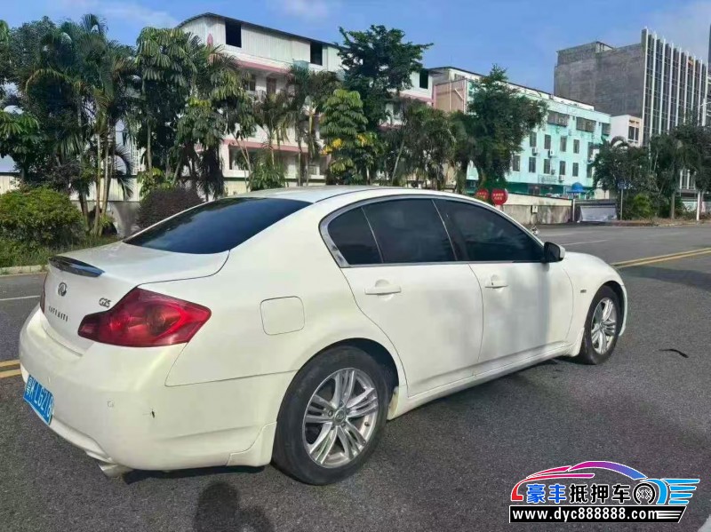 10年英菲尼迪G25轿车抵押车出售