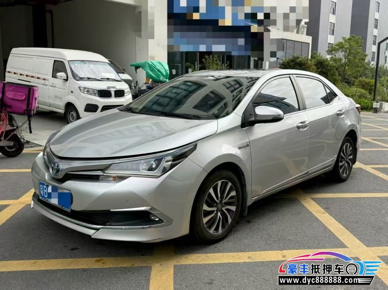 18年丰田卡罗拉轿车抵押车出售