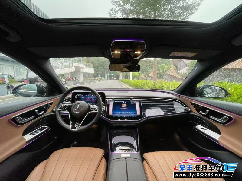 24年奔驰E轿车抵押车出售