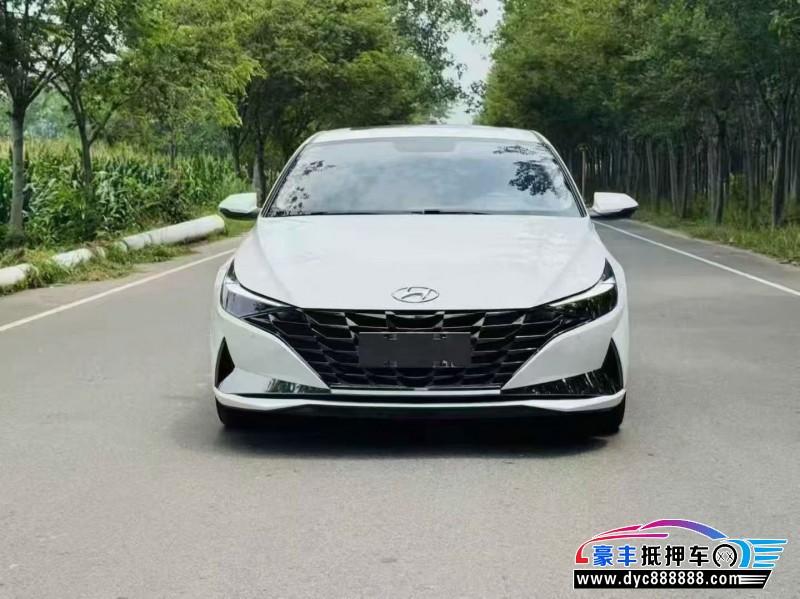 23年现代伊兰特轿车抵押车出售