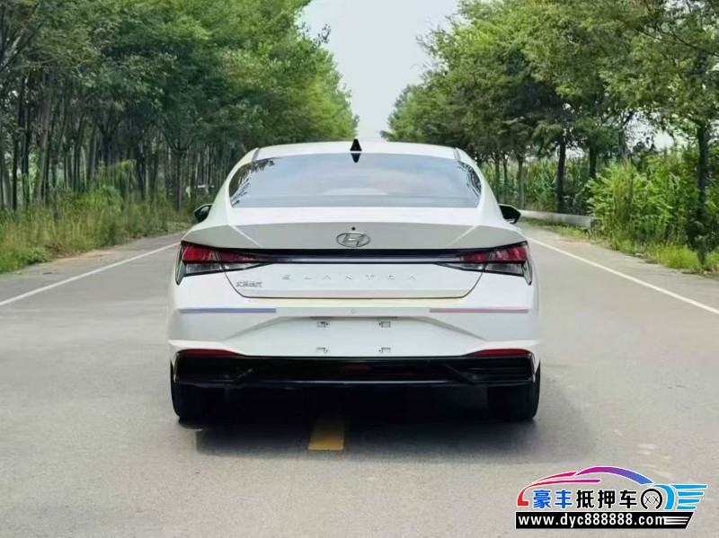 23年现代伊兰特轿车抵押车出售