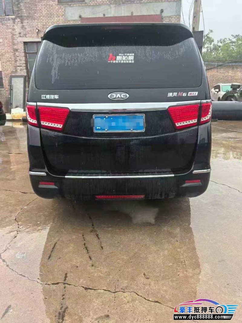 21年江淮瑞风M6轿车抵押车出售