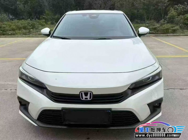 25年本田思域轿车抵押车出售