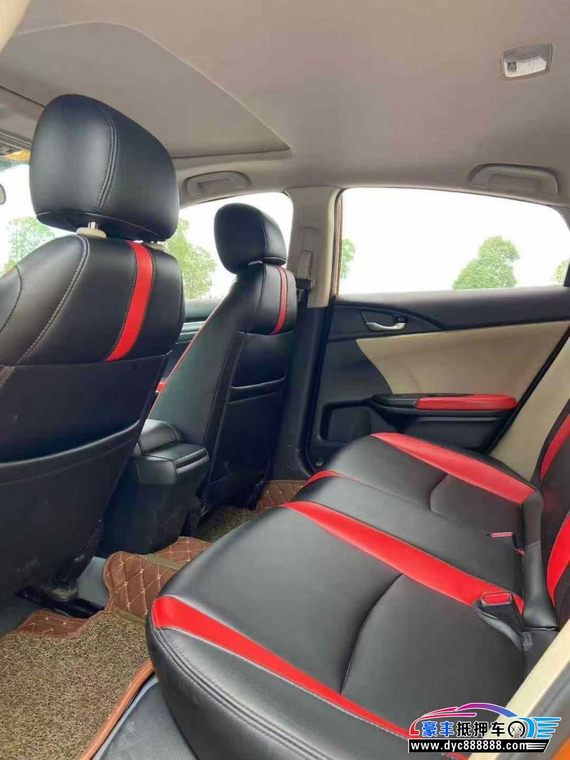 17年本田思域轿车抵押车出售