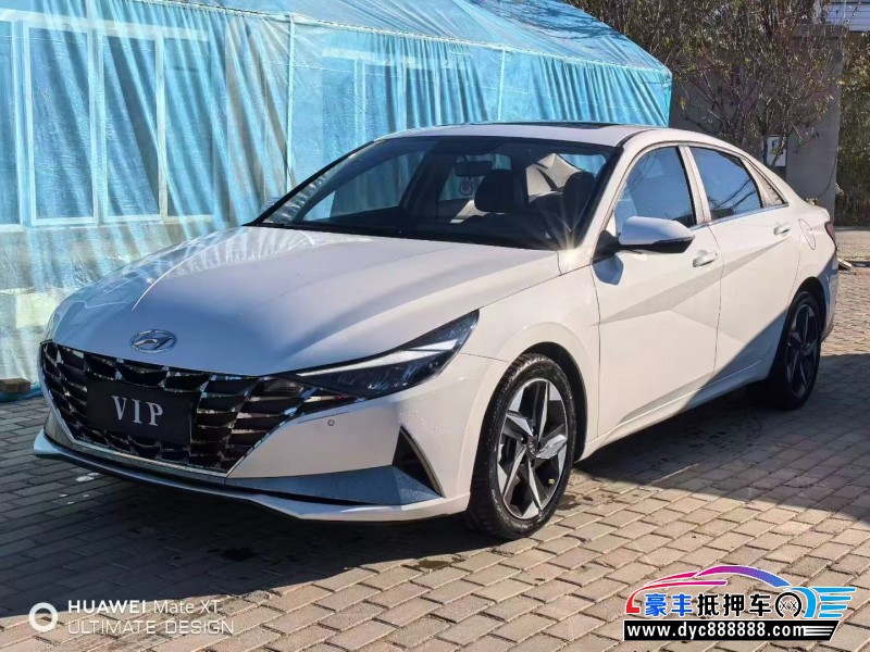 23年现代伊兰特轿车抵押车出售