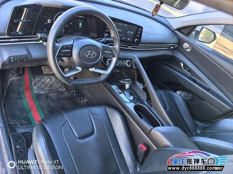 23年现代伊兰特轿车抵押车出售