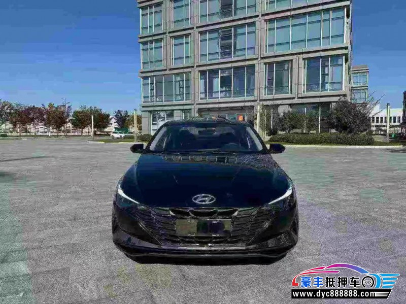 23年现代伊兰特轿车抵押车出售