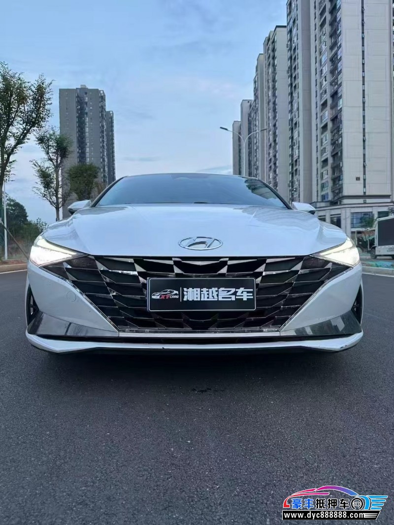 23年现代伊兰特轿车抵押车出售