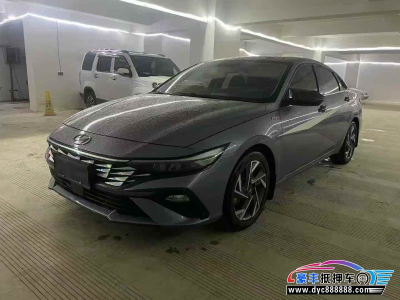 24年现代伊兰特轿车抵押车出售