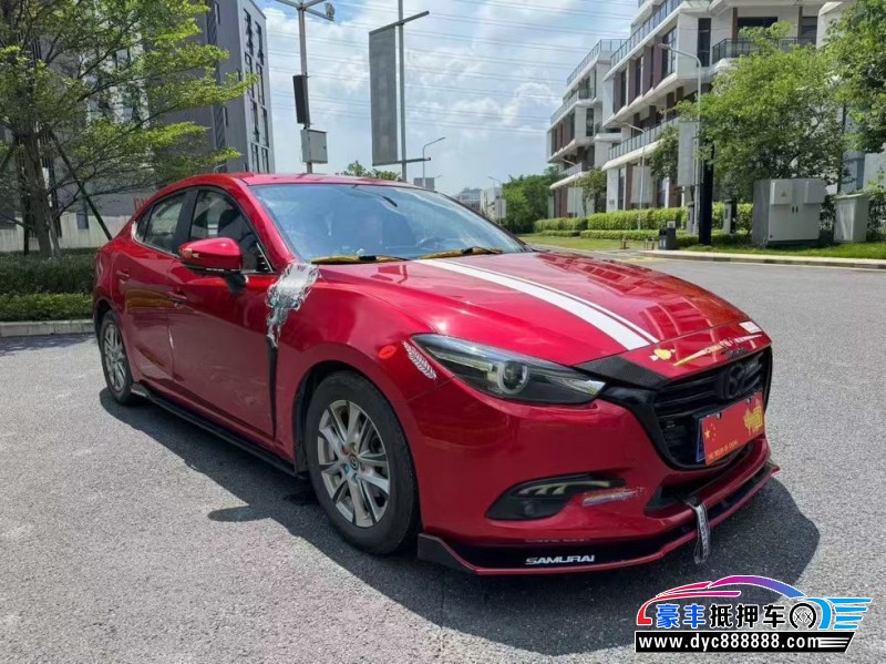 18年马自达昂克赛拉轿车抵押车出售