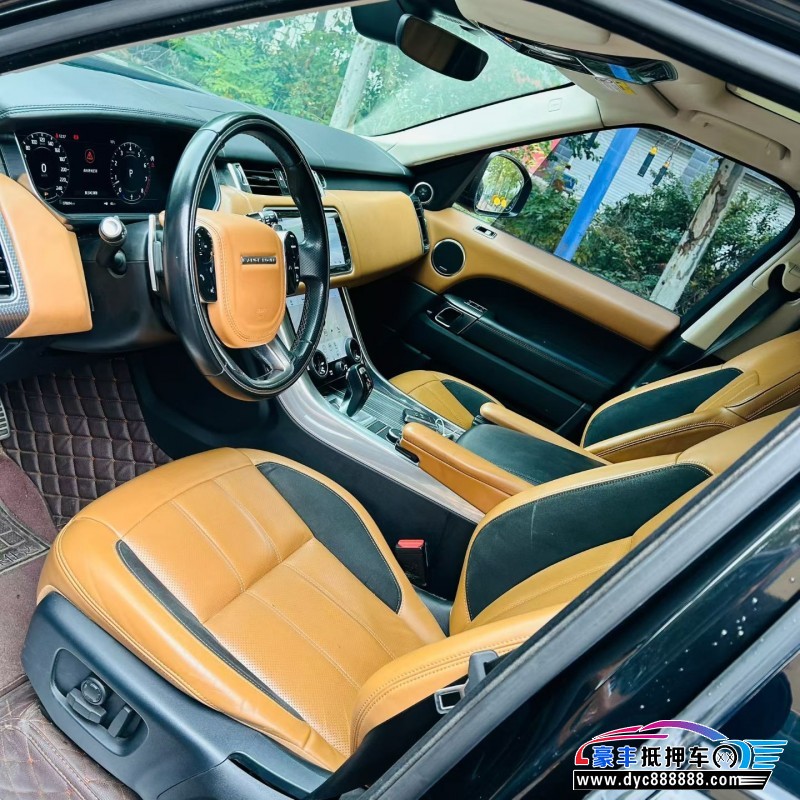 18年路虎揽胜运动SUV抵押车出售