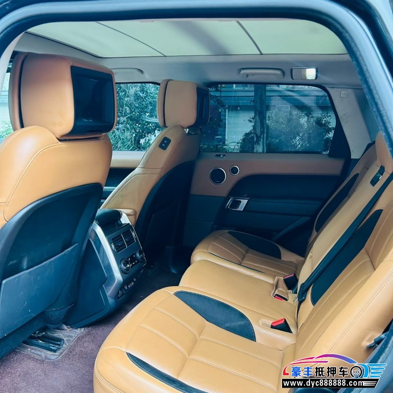 18年路虎揽胜运动SUV抵押车出售