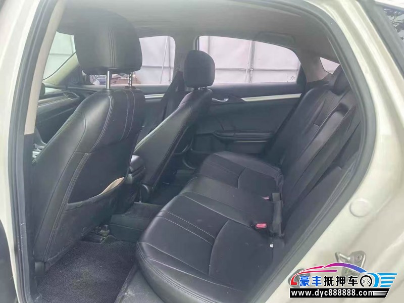 19年本田思域轿车抵押车出售