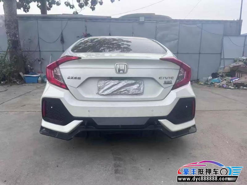 19年本田思域轿车抵押车出售