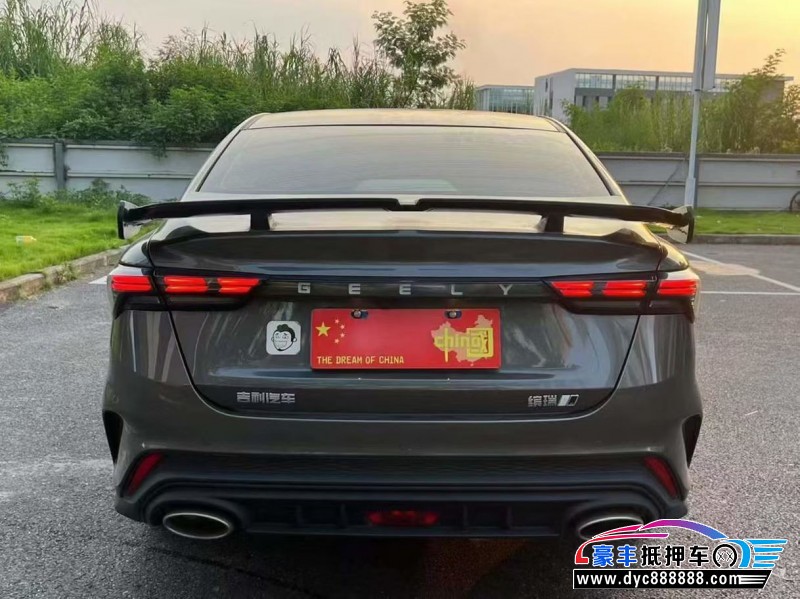 24年吉利缤瑞轿车抵押车出售