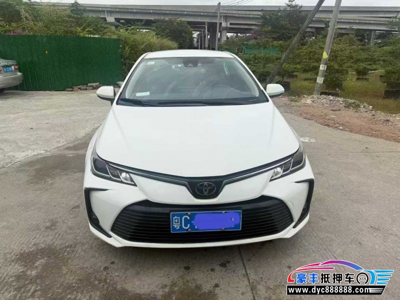 19年丰田卡罗拉轿车抵押车出售