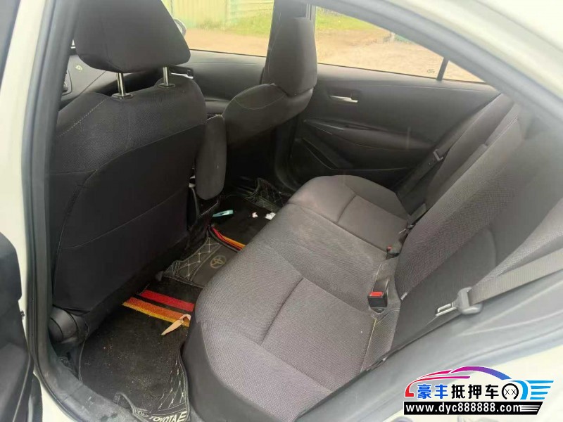 19年丰田卡罗拉轿车抵押车出售