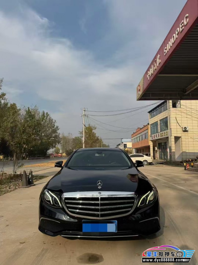 18年奔驰E轿车抵押车出售