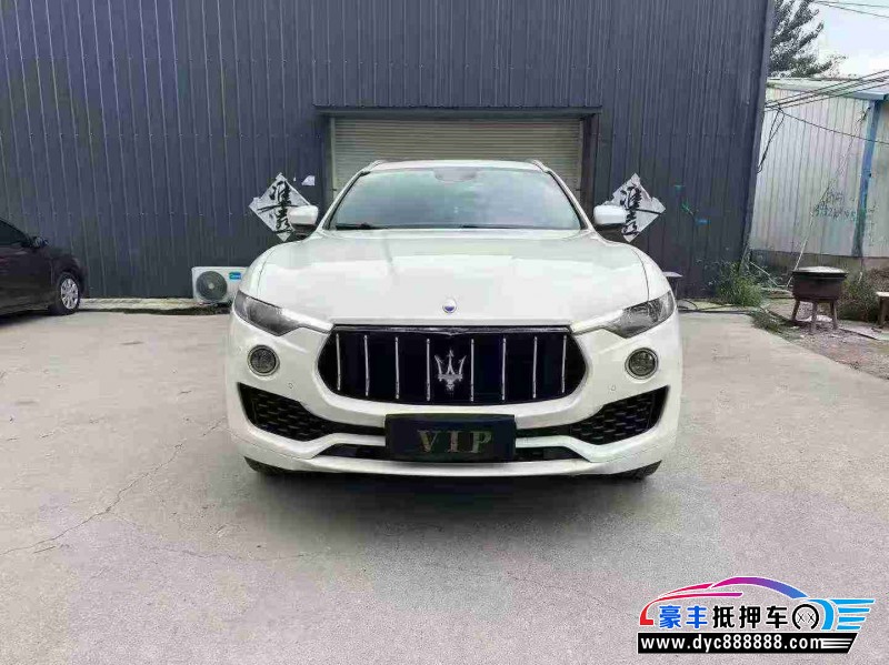 17年玛莎拉蒂莱万特轿车抵押车出售