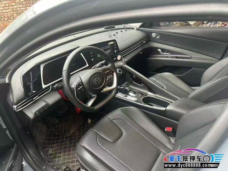 23年现代伊兰特轿车抵押车出售